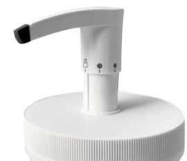 Losse Doseerpomp pot 1 ltr - LET OP!! Alleen geschikt voor pakkingen in een securibox.